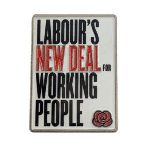 Labour's New Deal for Working People Pin Badges