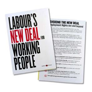 A5 Leaflet New Deal for Working People: Employment Rights Act